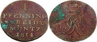 Hannover, Königreich 1 Pfennig Standardumlaufmünze - 1 Pfennig Königreich Hannover - Georg III -