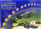 Zypern 3,88 Euro + 88 Cents Kursmünzensatz - KMS -