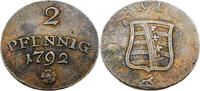 Sachsen-Weimar-Eisenach 2 Pfennig Standardumlaufmünze - 2 Pfennig - Karl August -
