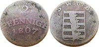 Sachsen-Weimar-Eisenach 2 Pfennig Standardumlaufmünze - 2 Pfennig - Karl August -