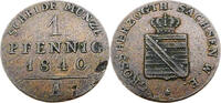 Sachsen-Weimar-Eisenach 1 Pfennig Standardumlaufmünze - 1 Pfennig - Karl Friedrich -