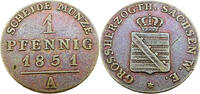 Sachsen-Weimar-Eisenach 1 Pfennig Standardumlaufmünze - 1 Pfennig - Karl Friedrich -
