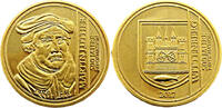 Deutschland Medaille 500 Jahre Reformation,Martin Luther -