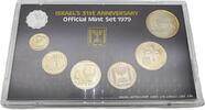 Israel 6,91 Schekel 1979 Kursm&uuml;nzensatz - KMS Stempelglanz 16,95 EUR  zzgl. 3,50 EUR Versand