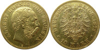 Deutschland Sachsen 10 Mark Gold J261 10 Mark Gold Albert "E"