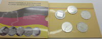 Bundesrepublik Deutschland / BRD 5 x 10 Euro 2002 10€ Silber-Gedenkmünzenset im Blister Polierte Pla