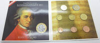 Österreich 3,88 Euro KMS Kursmünzensatz Österreich - Mozart 2003 -