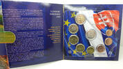Slowakei 3,88 Euro KMS + Medaille Kursmünzensatz Slowakei 2009 -