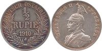 Deutsch-Ostafrika 1/2 Rupie J721 1/2 Rupie "J"