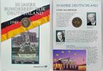 Bundesrepublik Deutschland / BRD 2 Deutsche Mark 50 Jahre Bundesrepublik - Numisblatt 2 STÜCK PAPA -