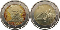 Italien 2 Euro 200. Geburtstag von Giuseppe Verdi koloriert -
