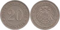 Deutschland 20 Pfennig J14 20 Pfennig "E"
