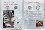 BRD / DDR 50 Pfennig + 50 Pfennig Der Weg zur Deutschen Einheit - Numisblatt -