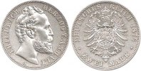 Deutschland Anhalt 2 Mark J19 2 Mark Friedrich I. "A"