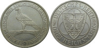 Deutschland 3 Mark J345 3 Mark Rheinlandräumung "J"