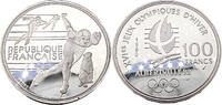Frankreich 100 Francs XVI. Olympische Winterspiele, Albertville 1992 - Eisschnelllauf -