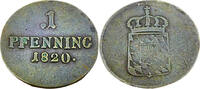 Bayern 1 Pfennig Standardumlaufmünze - 1 Pfennig Bayern - Maximilian I. Joseph -