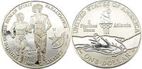 Vereinigte Staaten / USA 1 Dollar X. Paralympische Sommerpiele, Atlanta 1996 - Laufen -