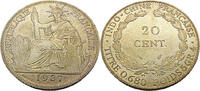 Indochina 20 Centimes 1937 Standardumlaufm&uuml;nze - Freiheitsstatue Vzgl, P... 19,95 EUR  zzgl. 3,50 EUR Versand