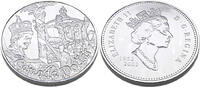 Kanada 1 Dollar 2002 50. Jahrestag der Krönung von Königin Elisabeth II. Stempelglanz