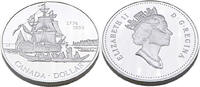 Kanada 1 Dollar 225. Jahrestag der Reise von Juan Perez (1999) Polierte Platte (PP)