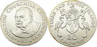 Turks and Caicos 20 Crowns 100. Jahrestag - Geburt von Winston Churchill -