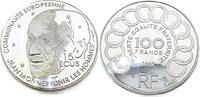 Frankreich 100 Francs / 15 Ecus 1992 Jean Monnet Polierte Platte (PP) 49,95 EUR  zzgl. 3,50 EUR Versand