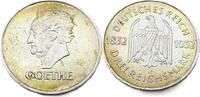 Weimarer Republik 3 Reichsmark 1932 A 100. Todestag von Johann Wolfgang ... 69,95 EUR  zzgl. 3,50 EUR Versand