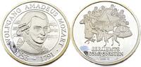 Bundesrepublik Deutschland / BRD Medaille Wolfgang Amadeus Mozart -
