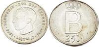 Belgien 250 Francs 25 Jahre Regierung von König Baudouin I. -