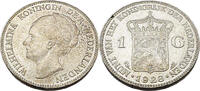 Niederlande 1 Gulden Standard Umlaufmünze - Königin Wilhelmina, Kopf Links -