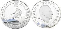 Norwegen 100 Kronen XVII. Olympische Winterspiele, Lillehammer 1994-Ski Alpin -