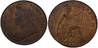 Gro&szlig;britannien Half Penny 1901 K&ouml;nigin Victoria Half Penny 1901 fast Ste... 24,95 EUR  zzgl. 3,50 EUR Versand