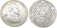 Kaiserreich Preußen 5 Mark Wilhelm II. Deutscher Kaiser und König von Preußen,J.114 -