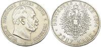 Kaiserreich Preußen 5 Mark Wilhelm I. Deutscher Kaiser König von Preussen, J.97 -