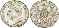 Kaiserreich Bayern 5 Mark Otto König von Bayern, J.46 -