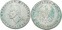 Drittes Reich 2 Reichsmark Friedrich Schiller, J.358 -