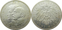 Deutschland Anhalt 5 Mark J25 5 Mark Friedrich II. Silberhochzeit "A"