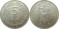 Deutschland 5 Mark J322 5 Mark Rheinlande "A"