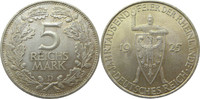 Deutschland 5 Mark J322 5 Mark Rheinlande "D"