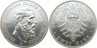 Deutschland Preussen 2 Mark J98 2 Mark Friedrich III. "A"