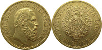 Deutschland Württemberg 20 Mark Gold J293 20 Mark Gold Karl "F"