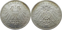 Deutschland Lübeck 3 Mark J82 3 Mark Lübeck "A"