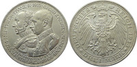 Deutschland Mecklenburg-Schwerin 3 Mark J88 3 Mark Friedrich Franz IV. Jahrhundertfeier "A"