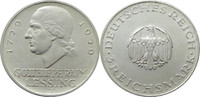 Deutschland 3 Mark J335 3 Mark Lessing "J"