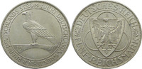 Deutschland 5 Mark J346 5 Mark Rheinlandräumung "A"