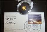 Salomonen 10 Dollar 2015 Helmut Schmidt, 1/2 g Feingold PP