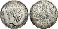 Sachsen 5 Mark Albert 1873 - 1902 - auf seinen Tod -