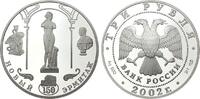 Russland 3 Rubel 150 Jahre Neue Eremitage -