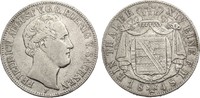 Sachsen Taler Friedrich August II. 1836 - 1854 AKS 99 J. 76